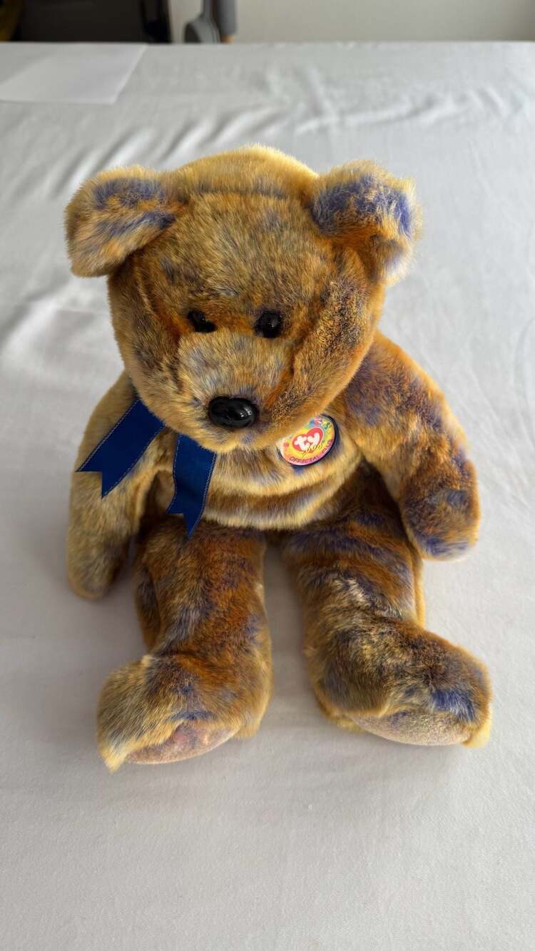 TY Beanie Buddies 2000 Clubby III 14" Bear